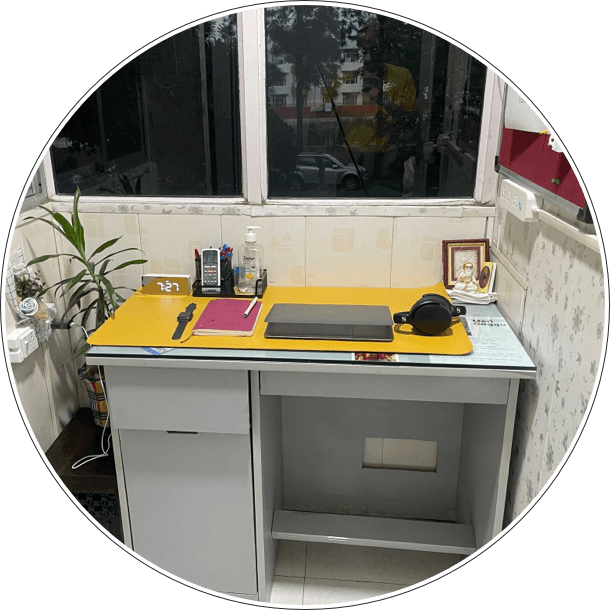 Brahmpreet working from Chandigarh